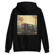 Fat Dragon Coffee Van Sunset Hoodie: Cozy Style with a Story
